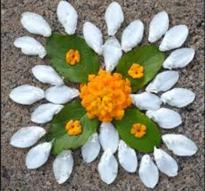 flower carpet making rules for onam