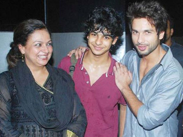 shahid kapoor mother was once  malayalam actress 