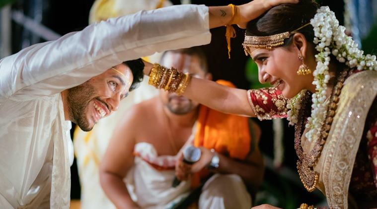nagachaithanya and samantha wedding pics
