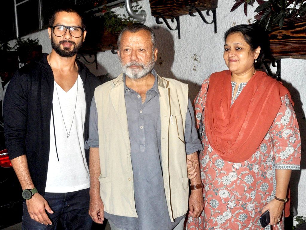 shahid kapoor mother was once  malayalam actress 