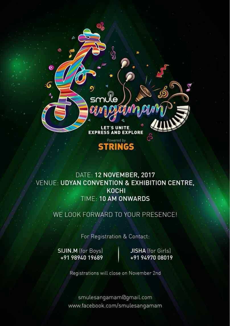 smule sangamam on nov 12