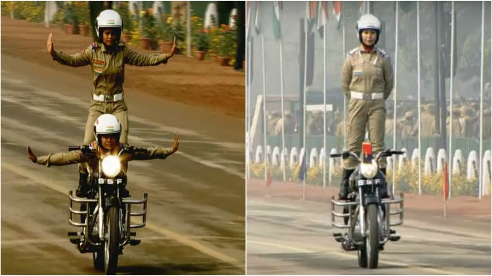 women bsf jawans republic day parade
