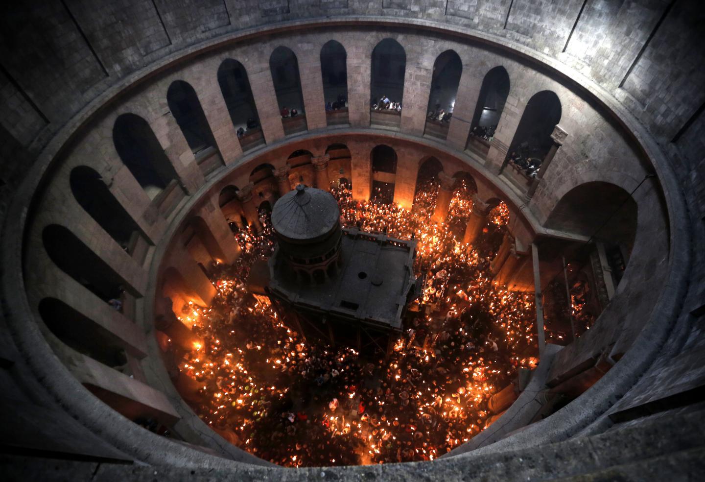 Church where Jesus is buried is SHUT in tax row