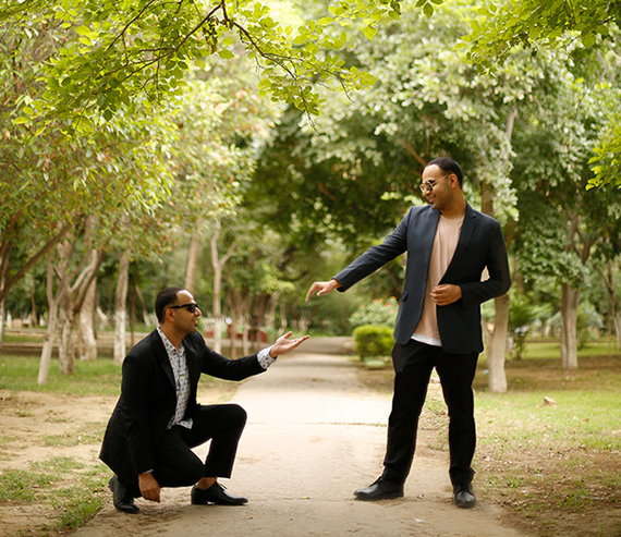 man marries himself