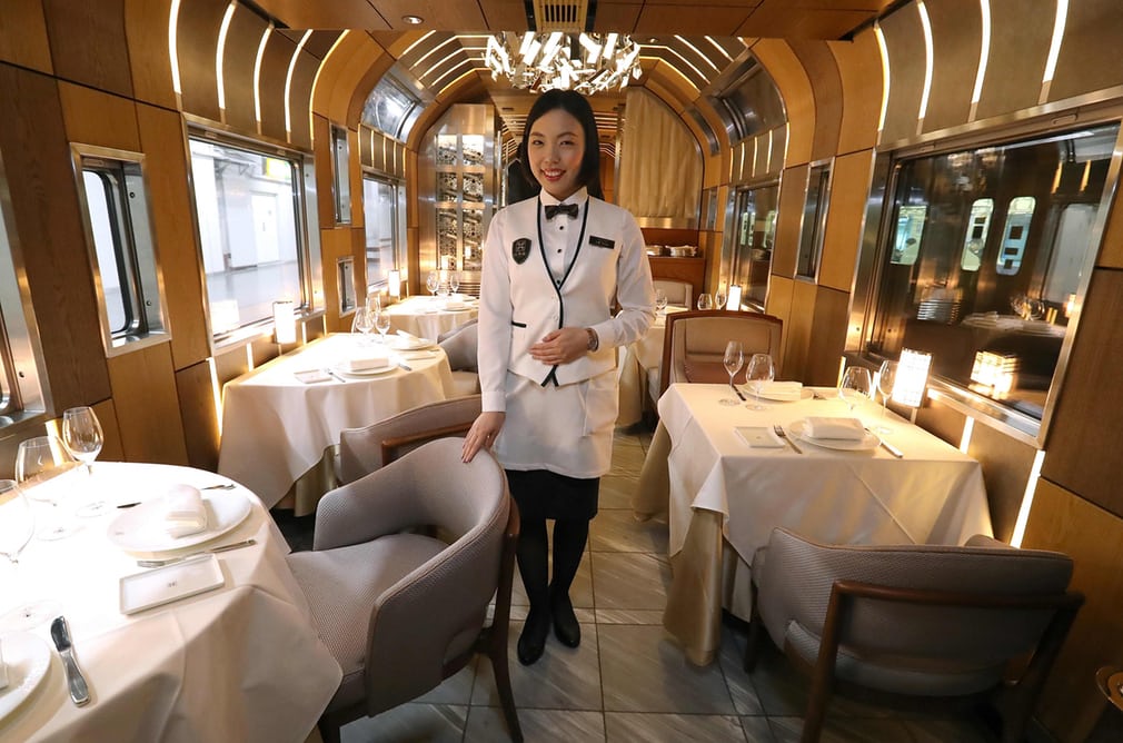 worlds most luxurious train inside pics