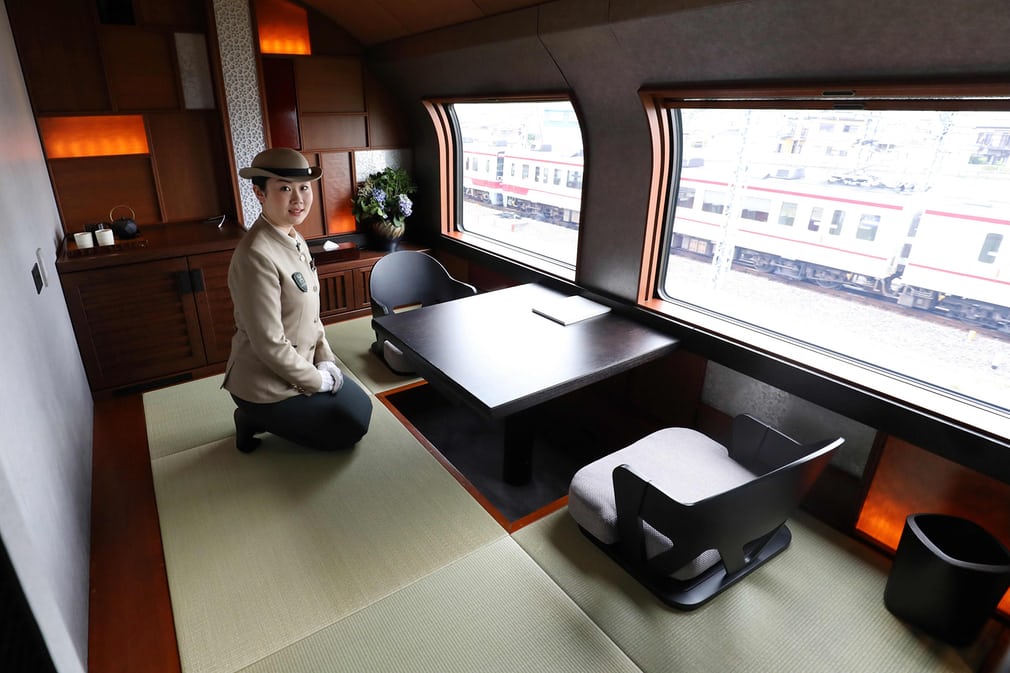 worlds most luxurious train inside pics