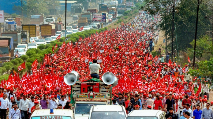 kisan march