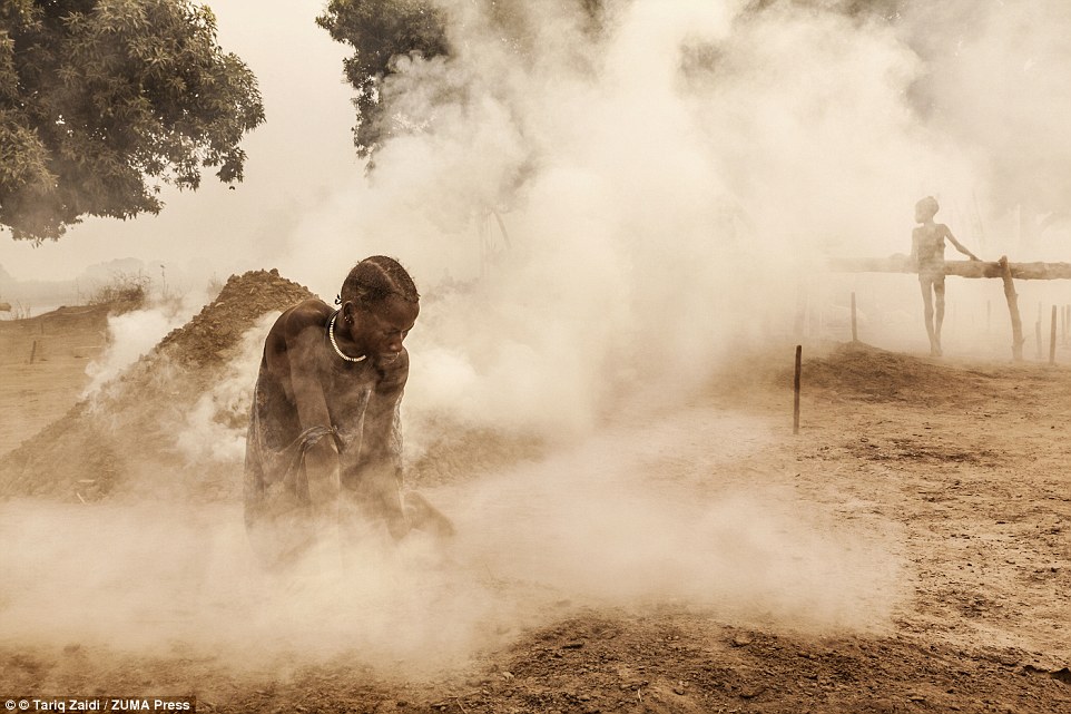 the tribe that bath in cow urine 