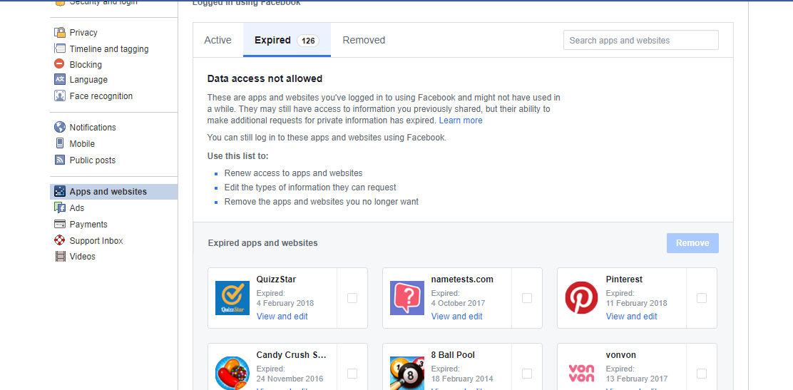 this is how you can review and protect your data in facebook