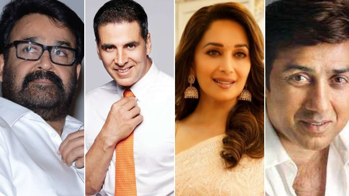 mohanlal akshay kumar and madhuri to contest in loksabha election