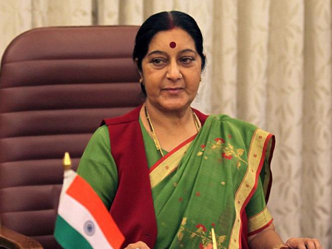 Sushma-swaraj sushma intervenes to help indian woman come back to india from pak