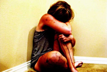 woman stripped naked for supporting love
