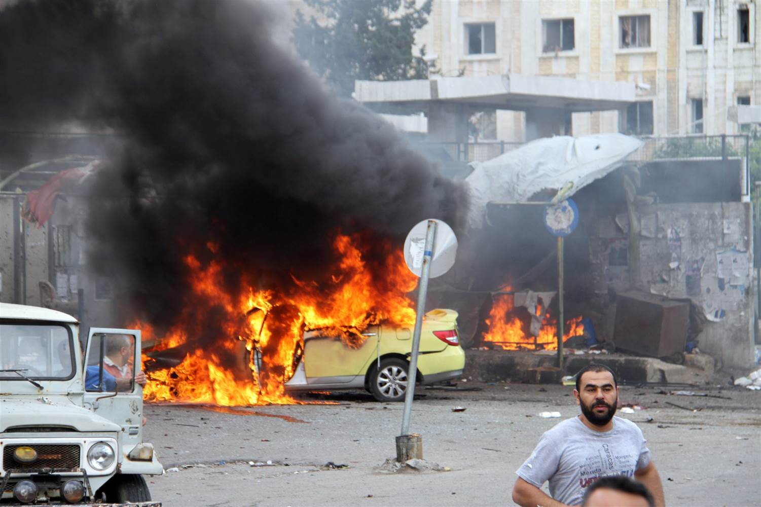 conflict continues at syria