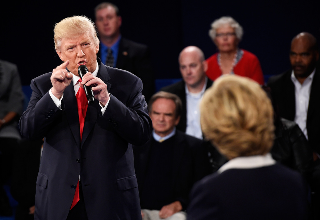 hillary and trump