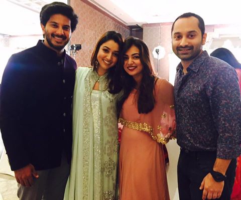 dulqar and fahad with family