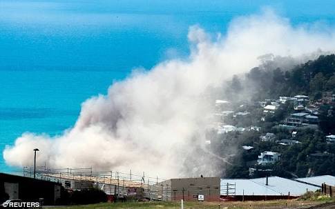 earthquake at newzealand