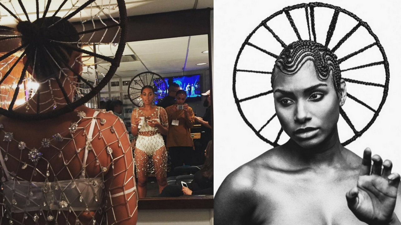 solange 40 hour hair style
