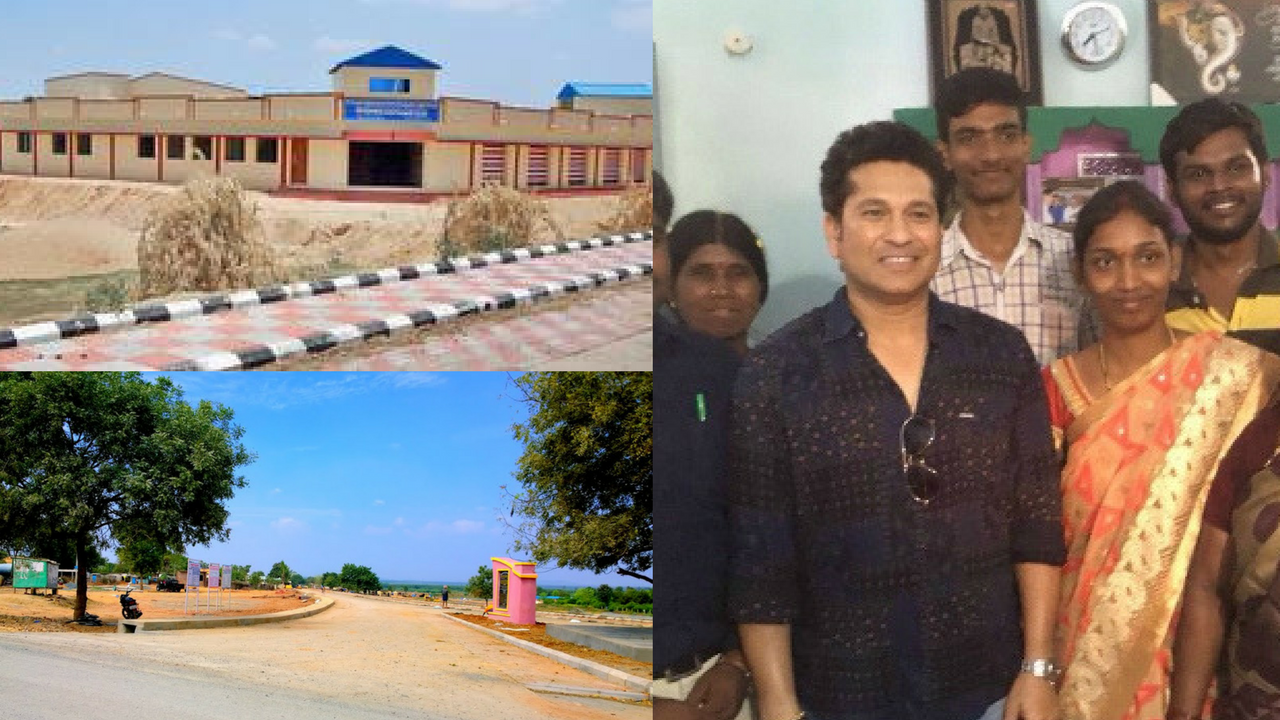 village adopted by sachin