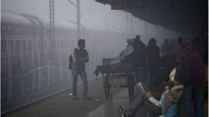 train delay due to fog
