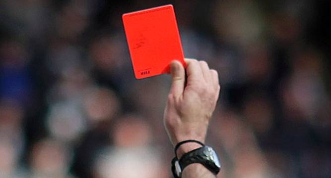 red-card for cricket