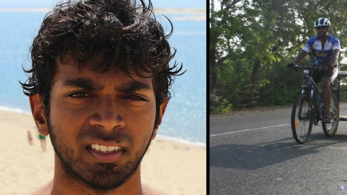 Sushil reddy Cycled 7424 km Across India