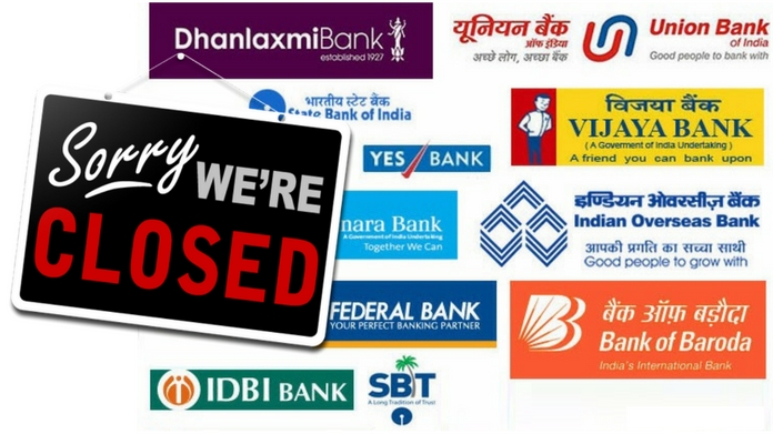 bank closed