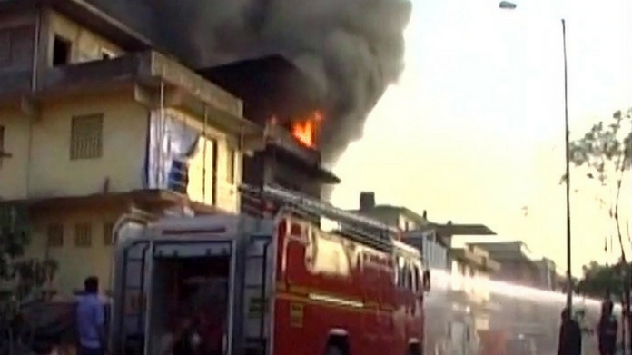 Maharashtra chemical factory caught fire
