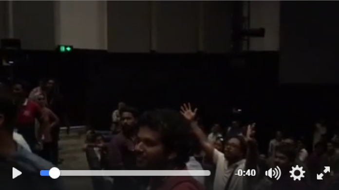National anthem solves dispute IFFK