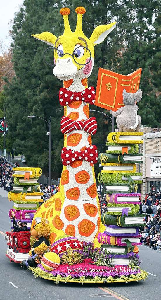 best 10 floats rose parade