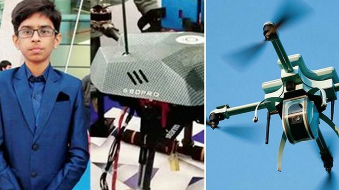 Teenager Creates Drones Strikes Rs. 5 Crore Deal With State Government