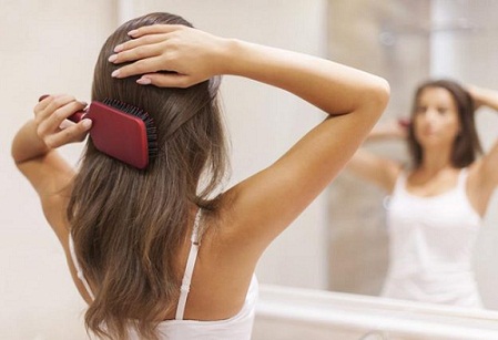 right way to brush your hair