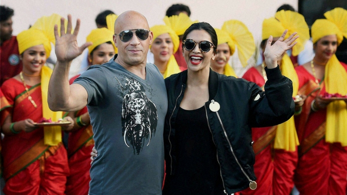 deepika padukone Vin Diesel Mumbai