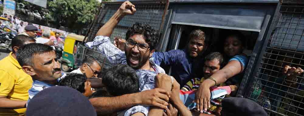 dalit leader jignesh mevani arrested