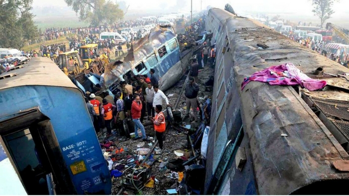 pakistan behind kanpur train tragedy