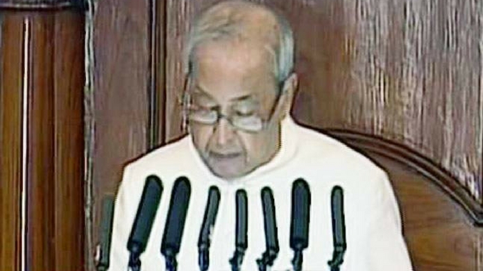 pranab mukherjee on govt policy announcement