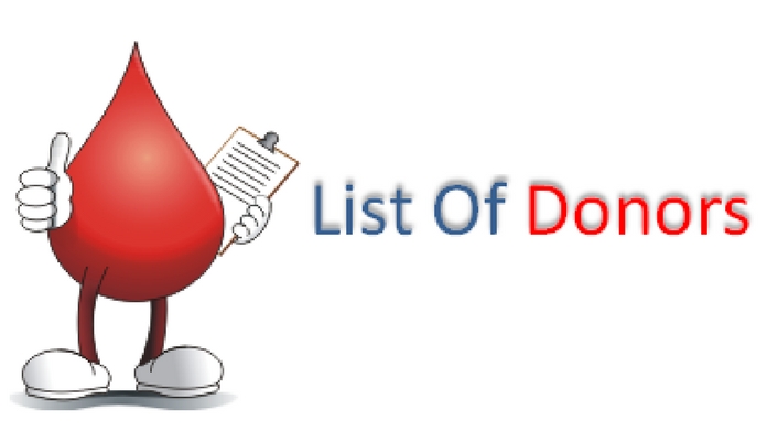 blood donors directory