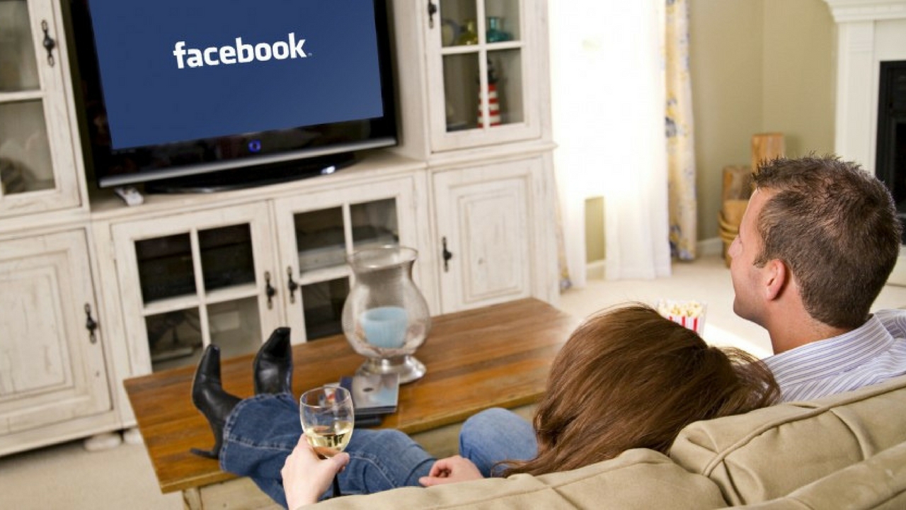 facebook in tv