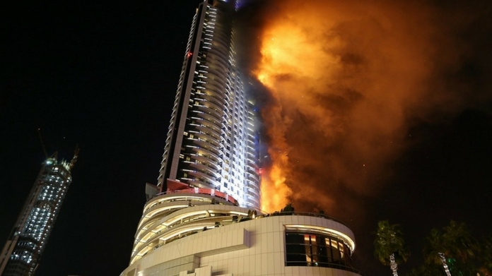fire outbreak at abudhabi