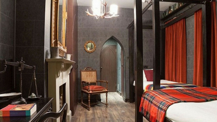 harry potter themed hotel rooms in london