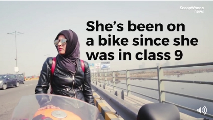 hijabi biker video goes viral