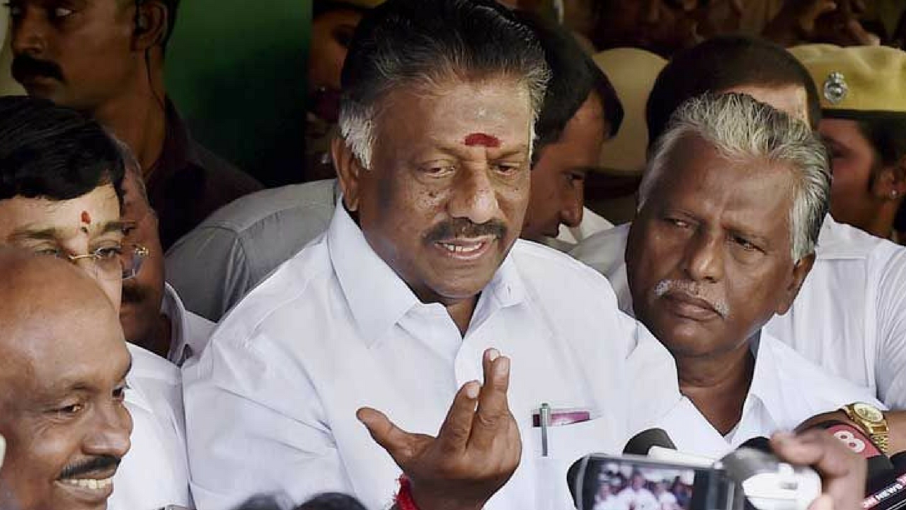 o paneerselvam