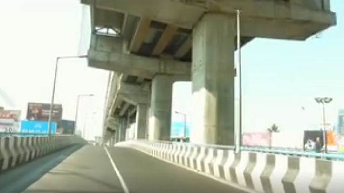6 way road from edappally to aluva