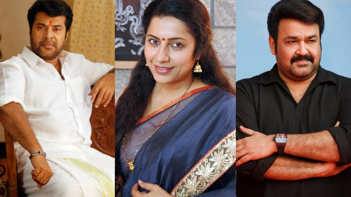 suhasini about mammootty and mohanlal