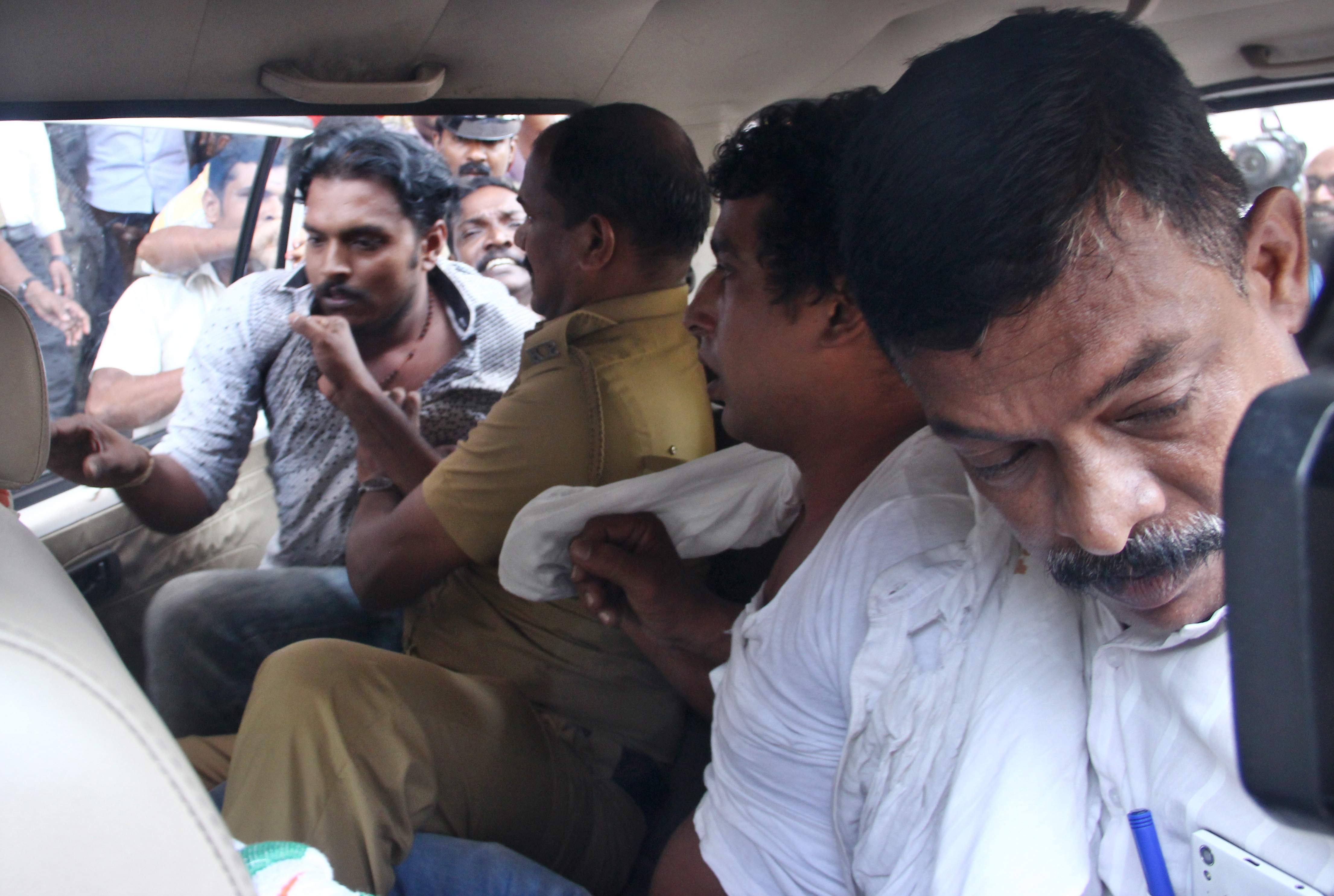 actress kidnap case evidence collection