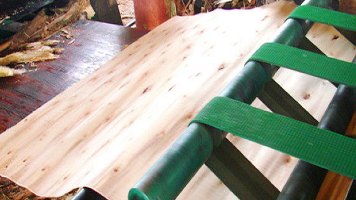 veneer sheet making video