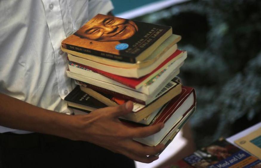 book fair at municipal townhall