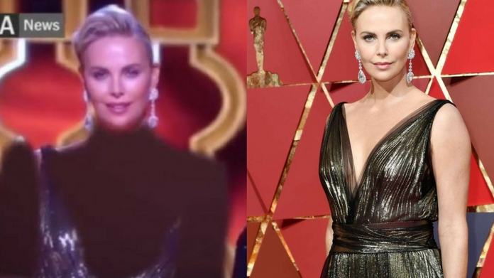 iranian news agency gives photoshop dress to sherlis theroni oscar 2017