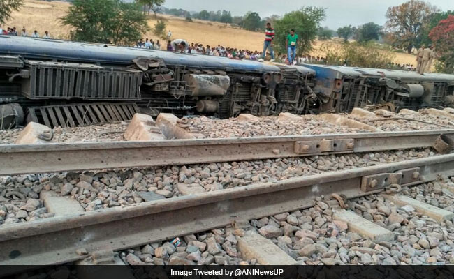 train derailed at UP