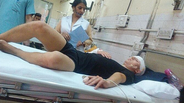 german citizen attacked at delhi