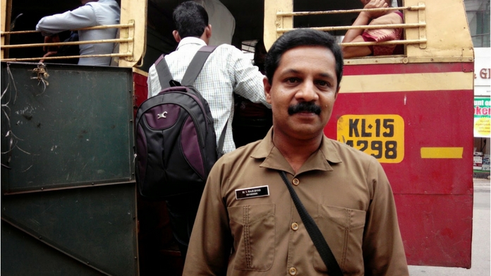 Ernakulam bus conductors should pin their name on their uniform